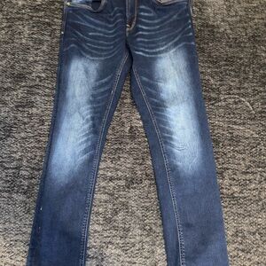 Men's Blue Jeans buffalo David Bitton 34/32 Skinny Stretch